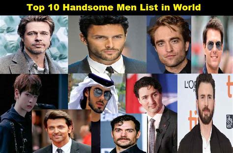 world handsome man 2021 list